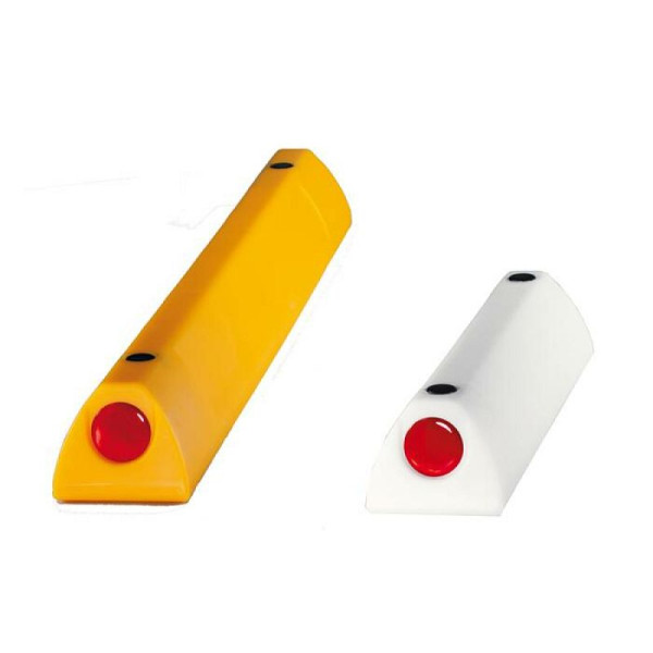 Stein HGS Parkplatzstop "Trail" aus Kunststoff, Höhe: 90mm, gelb/Länge: 450mm, 13575