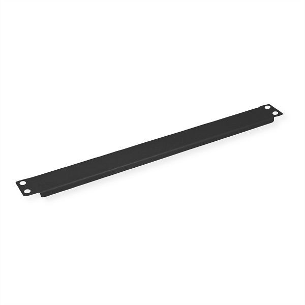 VALUE 19"-Blindplatte 1 HE, RAL 9005 schwarz, 26.99.0298
