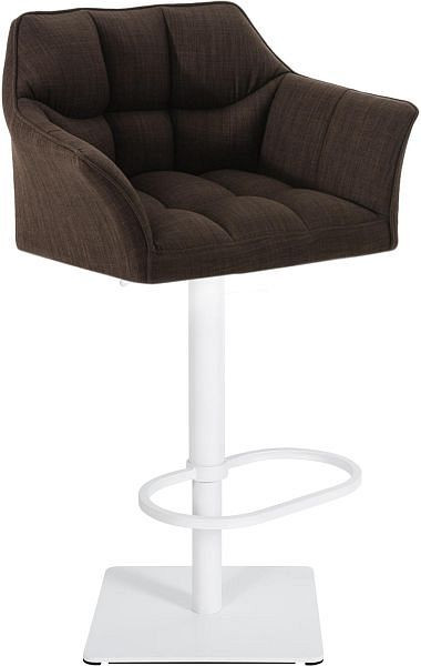 CLP Barhocker Damaso W Stoff, braun, 101676803, 4251152687380