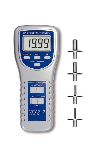STEP Systems Digitales Obst-Penetrometer zur Ermittlung von Fruchtfestigkeit und Reifungsgrad, 41050