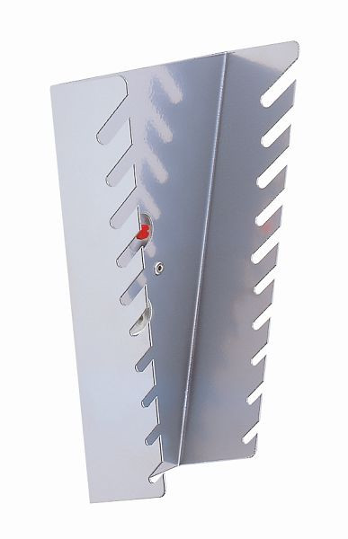 Kappes RasterPlan Schraubenschlüsselhalter, senkrecht alufarben für 10 Schlüssel, 4042.00.2101