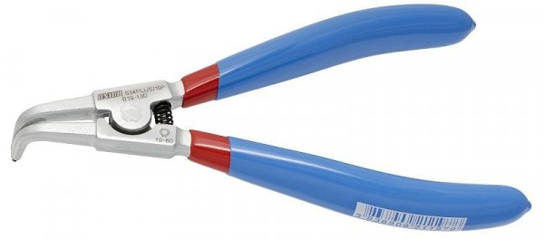 Unior Zange für Sicherungsringe, außen, gebogen, 140 (10-25 mm), 621196