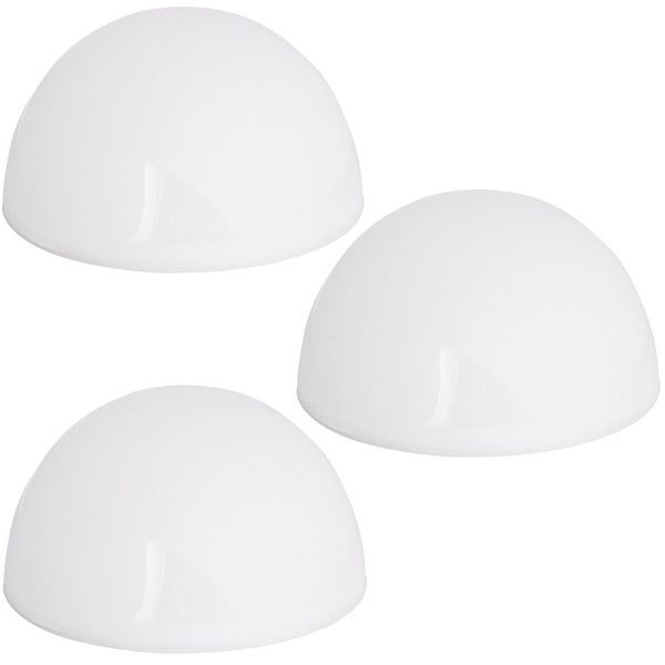 monzana LED Solarleuchte 3er-Set halbrund, Kugel Design, 108850, 4250525380866
