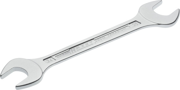 Hazet Doppel-Maulschlüssel, Außen-Sechskant Profil, 34 x 36 mm, 450N-34X36