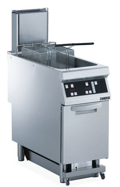 ZANUSSI Elektro-Fritteuse EHF9 / 1VB-23L-U1FT-S, Standgerät, 406392339