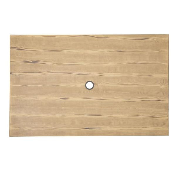 Bolero Kompletter Outdoor Tisch 120x76x76cm Helles Holz, FT954