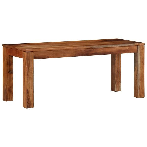 vidaXL Bank 110 cm Massivholz Akazie, robust und stabil, 4102375