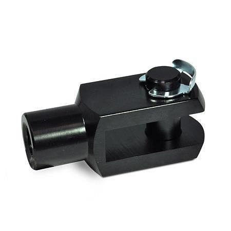 Ganter Gabelgelenke, Aluminium (GN 751-5-10-M5-KL-AL), VE: 50 Stück, 751-5-10-M5-KL-AL