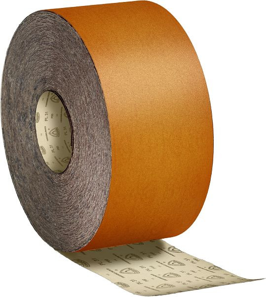 Klingspor PL 31 B Rollen 95 x 50000 mm Korn 120 mit Papierunterlage, 3192