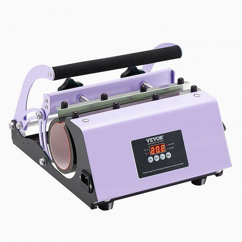 VEVOR Wärmepresse Becher-Hitzepresse 887ml Sublimationsbecher Violett DIY, SDKKBJAYAJXSJTX79V2