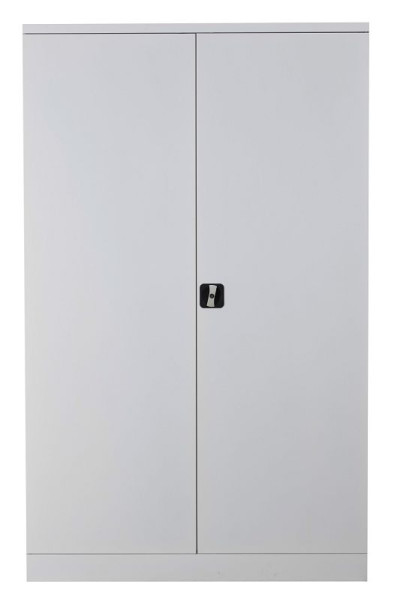 Gürkan Flügeltürenschrank, 42 x 120 x 195 cm, Verkehrsweiß, Fachboden Stück 4, FLC.192/N, 109720