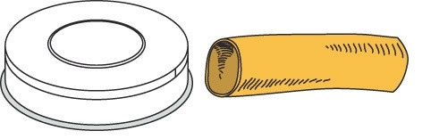 Neumärker Pasta-Scheibe Ø 57 mm Cannellone für MPF 2,5 und MPF 4, 06-50754-11