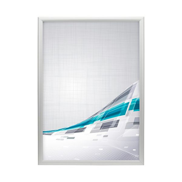 VKF Renzel Regenwasserfester Klapprahmen „Eco 35/25“ / Klickrahmen / Plakatwechselrahmen aus Aluminium, 766 x 1.066 mm, 50.0151.5