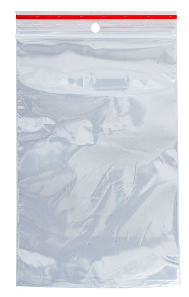 Q-Connect Druckbandbeutel - 100x150mm, transparent, VE: 100 Stück, KF11353