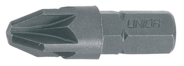 Unior Bit PZ, 3 Stück im Set, PZ 1x25, 602397