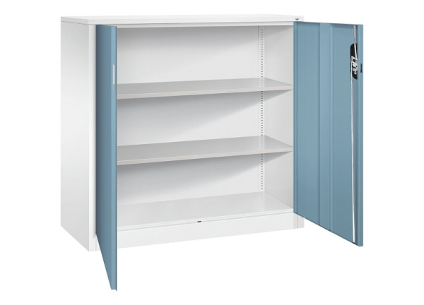 C+P Büroschrank Acurado, H1200xB1200xT500mm, 9016/0010, 9487-1200 S10275