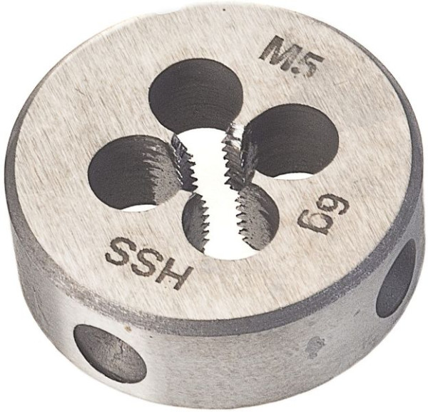 Hazet Schneideisen, Gewinde-Schneideisen für Außengewinde, Gewinde: M 5 x 0,8, 849AG-M5