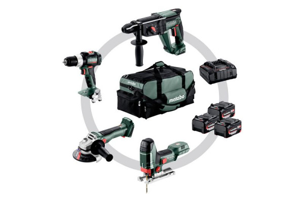 metabo Akku Combo Set Bauhandwerk 4.3 Werkzeugtasche, 685214000