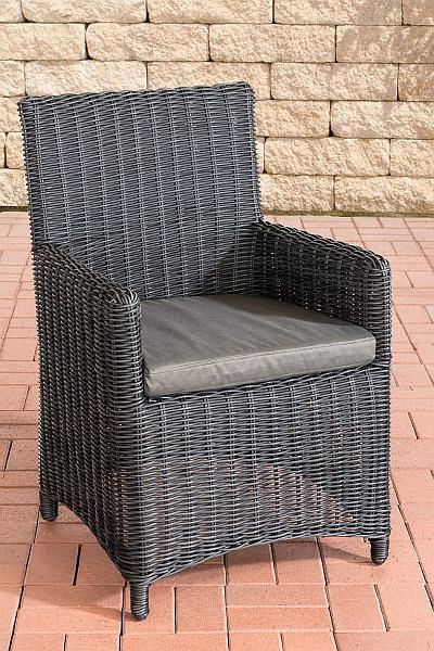 CLP Stuhl Fontana / Sankt Marlo Anthrazit 5mm, schwarz, 11988501