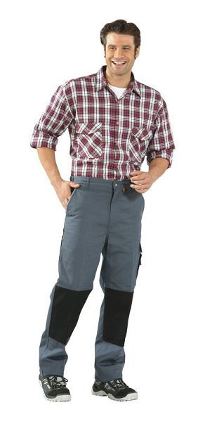 Planam Canvas 320 Bundhose, grau/schwarz, Größe 54, 2123054