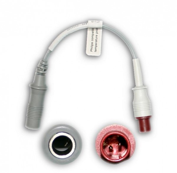 Golmed Temperatur-Adapterkabel, zu Philips HP für Klinkenstecker, G2005HP
