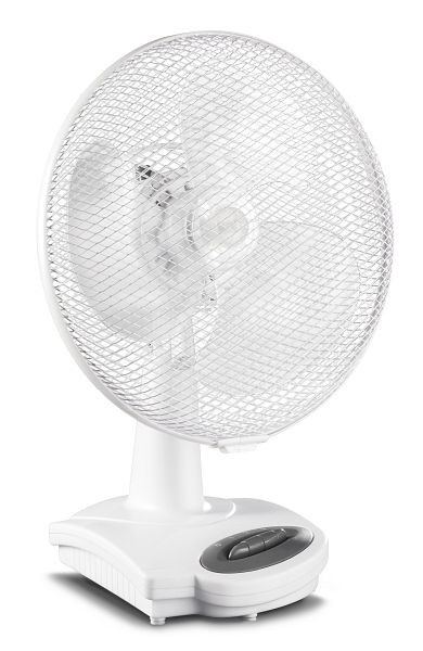 CasaFan GREYHOUND TV 36-SL Lack weiß Tischventilator, 30365