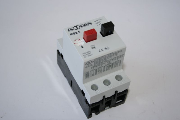 ELMAG Motorschutz-Schalter (1,6-2, 5 A) für STRANDS S 25 / GBM 3/25 TN + SN, 9801025