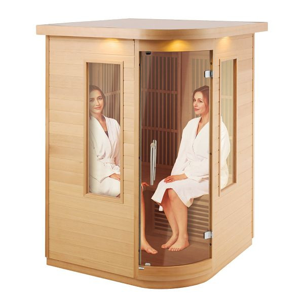 VEVOR Infrarotkabine Infrarotsauna Wärmekabine Saunakabine 2 Personen 2000W, YHWMZSNF2RTSM1K2EV2