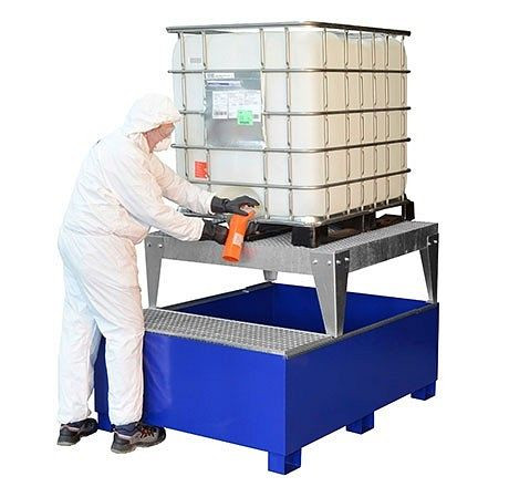 Cemo IBC-Auffangwanne GS1a AB1 mit 1 Abfüllbock, 10851