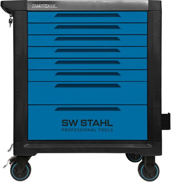 SW-Stahl Profi-Werkstattwagen TT802, blau, unbestückt, 07110L