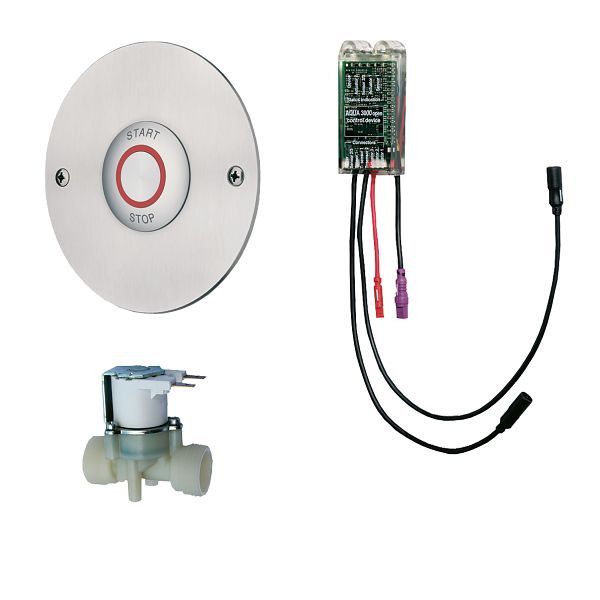 KWC Duscharmatur, AQUATIMER, Hinterwandmontage, elektronisch, ohne Mischung, 24 VDC, 2000104291