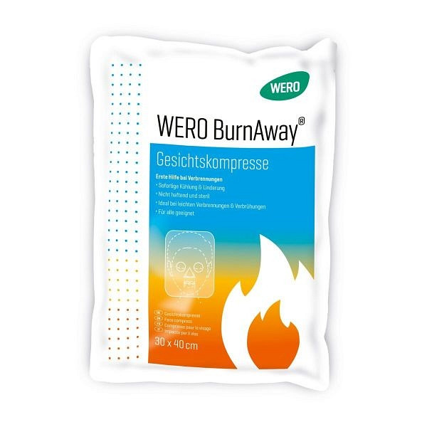 WERO BurnAway - Gesichtskompresse, 140106, 6974084091404