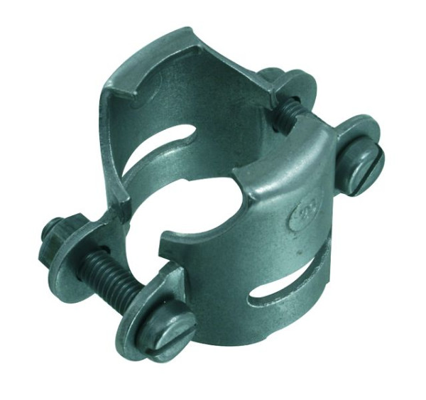 Prevost Sicherheitsrohrschelle (verzinkter Stahl), für Schlauch mit außen-Ø= 41 - 43 mm, CSS 42