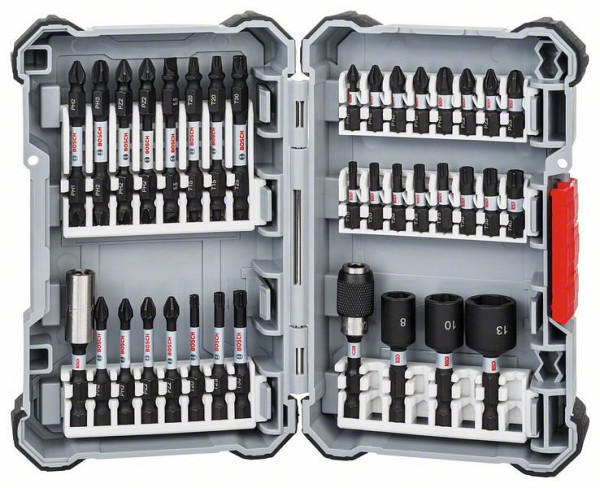 Bosch Doppelklingen Schrauberbit-Set Impact Control, 36-teilig, VE: 6 Stück, 2608522365