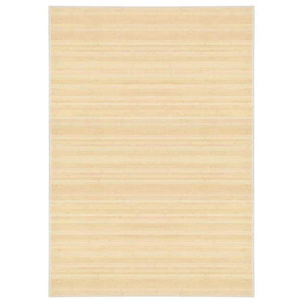 vidaXL Teppich Bambus 120x180 cm Natur, 247201