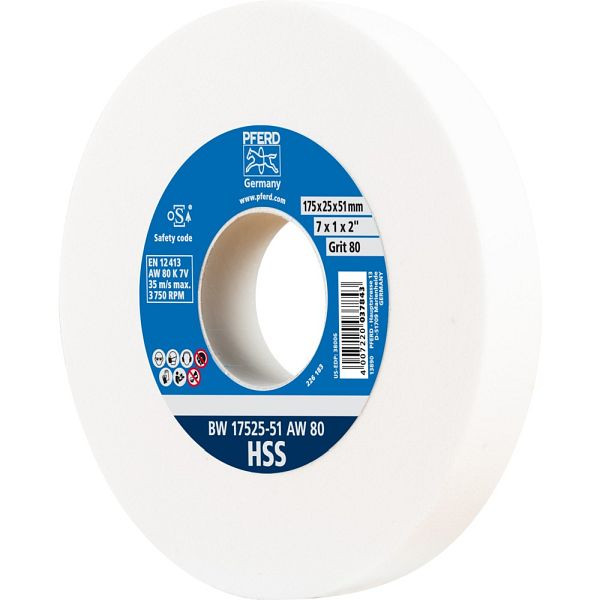 Pferd Schleifbockscheibe BW 17525-51 AW 80 HSS, 39009701