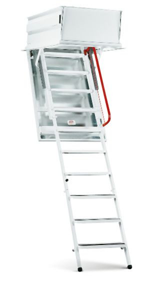 Wippro Aufzugsraumtreppe Eurostep 140x90 cm (290-310), 17647
