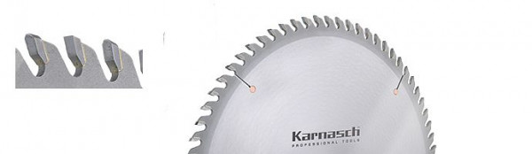 Karnasch Hartmetall-bestücktes Kreissägeblatt Plattenaufteilsägen 450x4,8/3,5x60mm 72 TFP - NL: 2-14-125, 111510450010