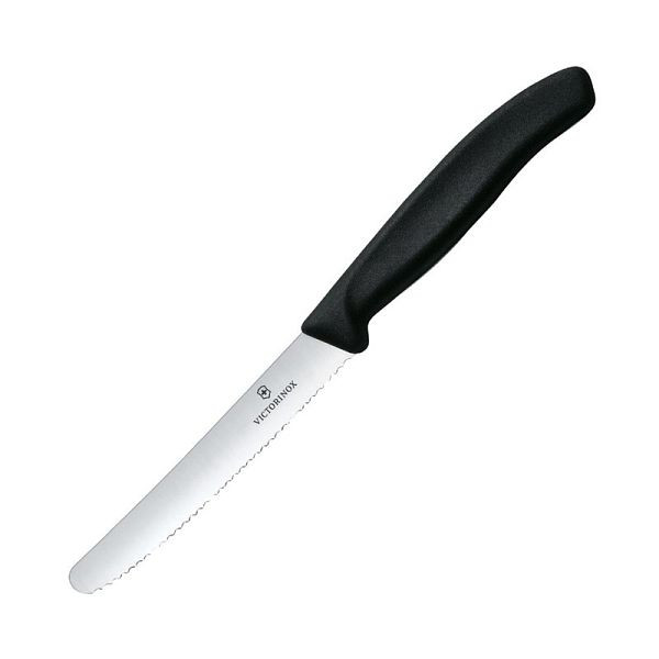 Victorinox Gemüsemesser 11 cm schwarz, klassisch, CX740