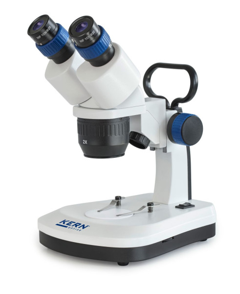 KERN Optics Stereomikroskop Binokular Greenough; 2/4x; WF10x20; 1W LED, OSE 421