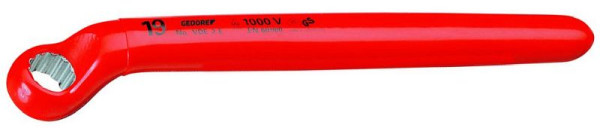 GEDORE VDE-Einringschlüssel UD-Profil 22 mm, 2-fach Check-Tool Isolierung, 6036940