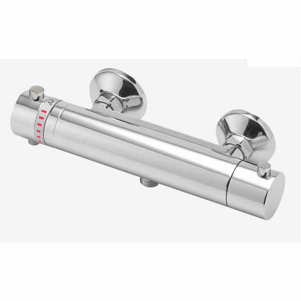 Benkiser Auf/Zu Brause-Thermostat 1/2" (DN15), Aufputz, manuelle Bedienung, 1931000