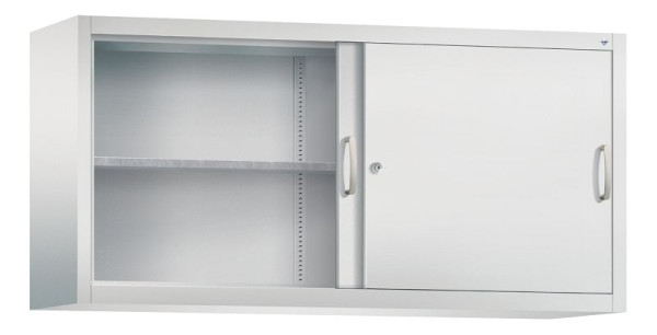C+P Aufsatzschrank Acurado, H790xB1600xT400mm, Farbe: Lichtgrau, Bügelgriff, 2 OH, 2145-09 S10013