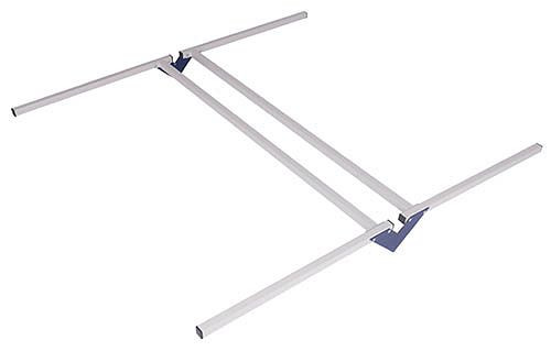 Bedrunka+Hirth Doppelseitiges Obergestell mit geschraubten Versteifungstraversen Breite 2000 mm, Maße in mm (BxT): 2000 x 750, 07.8920.2D