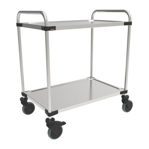 Rieber Servierwagen 850L - 2 Borde montiert - luftidentische Rollen, 88025502