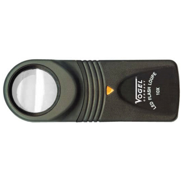 Vogel Germany LED-Handleuchtlupe, 10-fach, Ø 30 mm, 600166