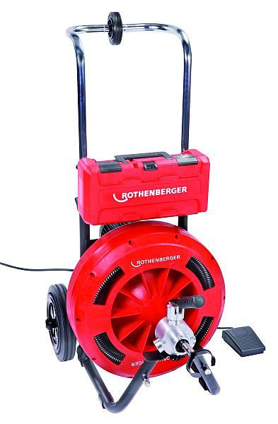 Rothenberger Elektrische Trommelmaschine RODRUM M 16 mit Werkzeugset 16 mm, EU, 1000001712