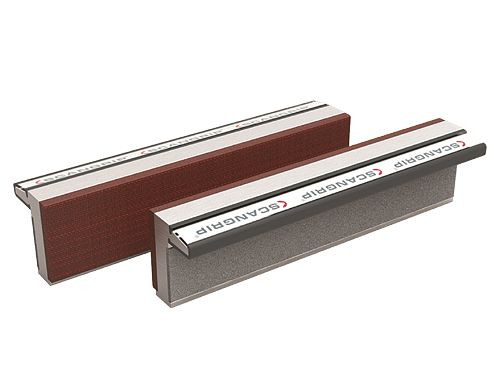 Bedrunka+Hirth Schutzbacken miit Fiberauflage, Magnetfix F Für Backenbreite 120 mm, 03.06.2120