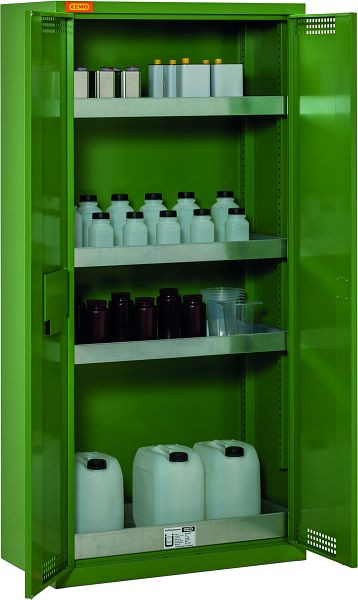 Cemo Pflanschutzmittel-Schrank 10/20 RAL 6011, 11393, 4052886441015