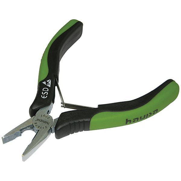 Haupa Elektronik-Kombizange 115 mm, 211876, 4011923488291